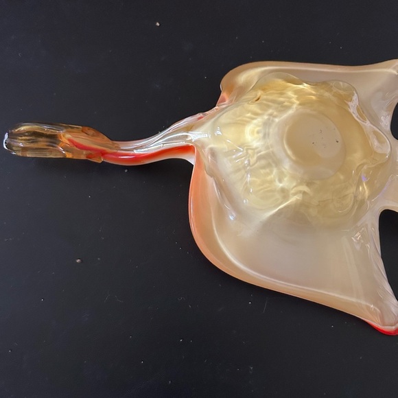 Murano Style Glass Duck Colorful Decor Candy Dish Trinket Holder - Picture 6 of 9